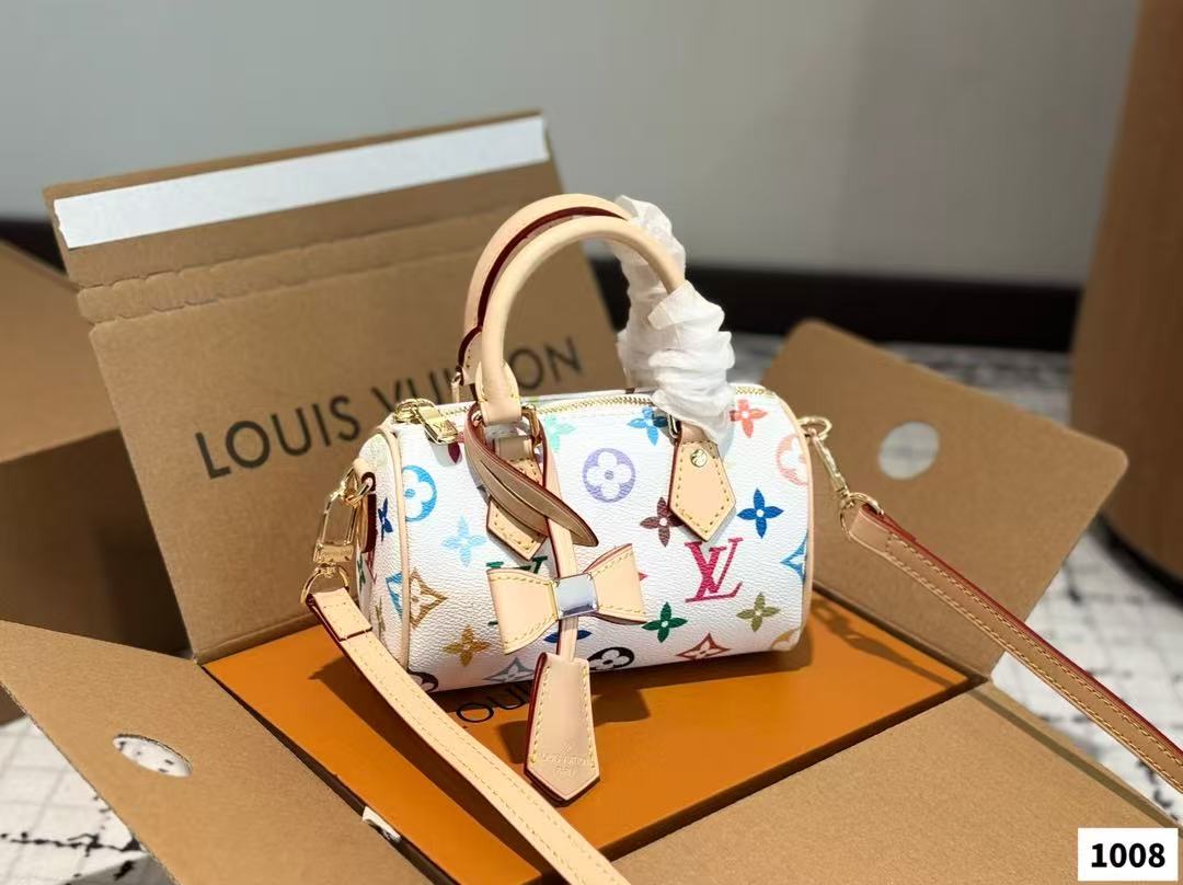 LV genuine leather bag